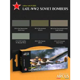 ARCUS Hobby Colors Arcus - 1003 Late-WW2 Soviet Bombers