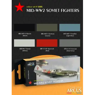 ARCUS Hobby Colors 1005 Mid-WW2 Soviet Fighters