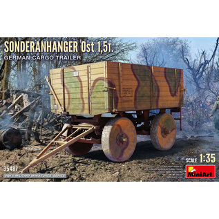 MiniArt Sonderanhänger Ost 1.5t - German Cargo Trailer - 1:35