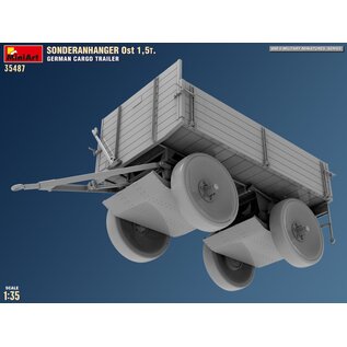MiniArt Sonderanhänger Ost 1.5t - German Cargo Trailer - 1:35