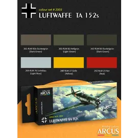 ARCUS Hobby Colors Arcus - 2003 Luftwaffe Ta 152s