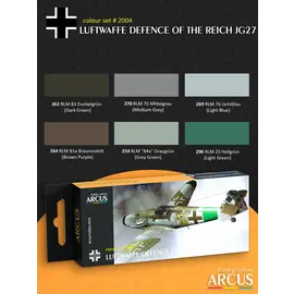 ARCUS Hobby Colors Arcus - 2004 Luftwaffe Defence of The Reich JG27