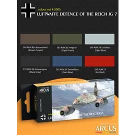 ARCUS Hobby Colors Arcus - 2005 Luftwaffe Defence of The Reich JG7