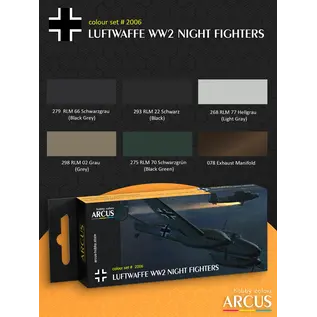 ARCUS Hobby Colors 2006 Luftwaffe WW2 Night Fighters