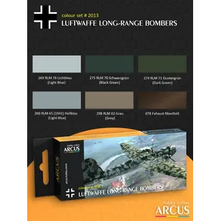 ARCUS Hobby Colors 2013 Luftwaffe Long-Range Bombers