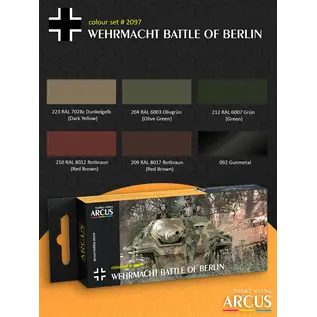 ARCUS Hobby Colors 2097 Wehrmacht Battle of Berlin