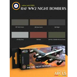 ARCUS Hobby Colors Arcus - 3001 RAF WW2 Night Bombers