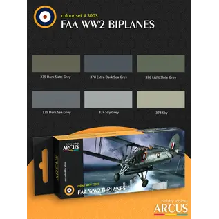 ARCUS Hobby Colors 3003 Fleet Air Arm (FAA) WW2 Biplanes