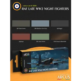 ARCUS Hobby Colors Arcus - 3009 RAF Late WW2 Night Fighters