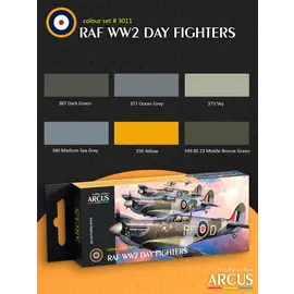 ARCUS Hobby Colors Arcus - 3011 RAF WW2 Day Fighters