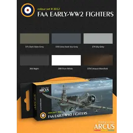 ARCUS Hobby Colors Arcus - 3012 Fleet Air Arm (FAA) Early-WW2 Fighters