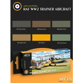 ARCUS Hobby Colors Arcus - 3014 RAF WW2 Trainer Aircraft