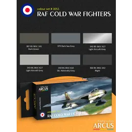 ARCUS Hobby Colors Arcus - 3051 RAF Cold War Fighters