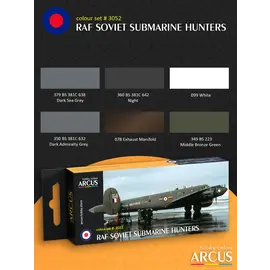ARCUS Hobby Colors Arcus - 3052 RAF Soviet submarine hunters