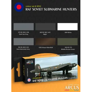 ARCUS Hobby Colors 3052 RAF Soviet submarine hunters