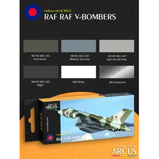 ARCUS Hobby Colors 3053 RAF V-Bombers