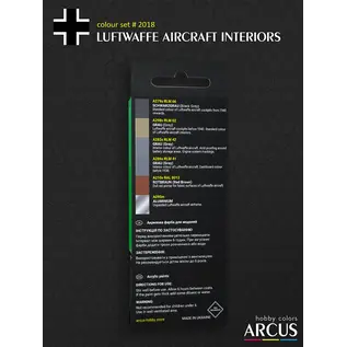 ARCUS Hobby Colors 2018 Luftwaffe Aircraft Interiors