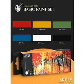 ARCUS Hobby Colors Arcus - 0001 Basic Paints