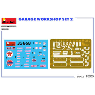 MiniArt Garage Workshop Set 2 - 1:35