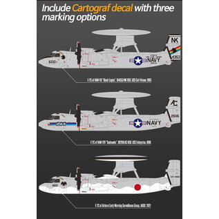 Academy Grumman E-2C VAW-113 Black Eagles - 1:144