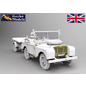 Gecko Models Korean War British FV18001 Mk. 1 80in 4x4 Utility Vehicle (Early Production) w/10-cwt Bantam Trailer - 1:35