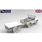 Gecko Models Korean War British FV18001 Mk. 1 80in 4x4 Utility Vehicle (Early Production) w/10-cwt Bantam Trailer - 1:35