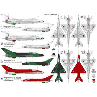 Kovozávody Prostějov Mikoyan-Gurevich MiG-21F-13/S-106 „Vodochody Plant“ - 1:72