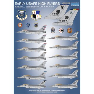 PK Productions Early USAF High Flyers - 1:48