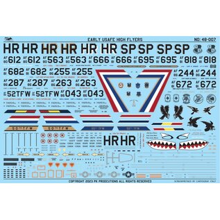 PK Productions Early USAF High Flyers - 1:48