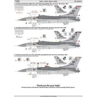 PK Productions Early USAF High Flyers - 1:48