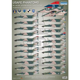 PK Productions PK Productions - USAFE F-4D/E Phantoms - 1:48
