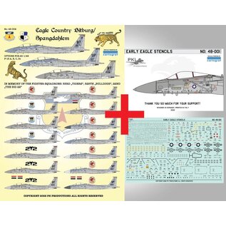PK Productions Ultimate Eagle Decal Bundle - 1:48