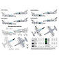 Foxbot Decals Ukrainian Albatrosses: L-39C/M/M1 Albatros, Ukrainian Air Forces - 1:72