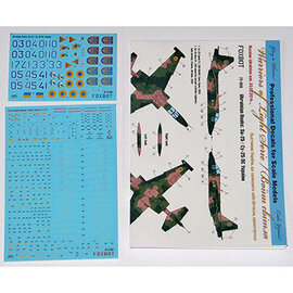 Foxbot Foxbot - Decals Ukrainian Rooks: Su-25 Ukrainian Air Forces and Stencils - 1:72