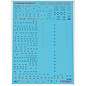 Foxbot Decals Ukrainian Rooks: Su-25 Ukrainian Air Forces and Stencils - 1:72