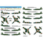 Foxbot Decals Ukrainian Rooks: Su-25 Ukrainian Air Forces and Stencils - 1:72