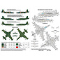 Foxbot Decals Ukrainian Rooks: Su-25 Ukrainian Air Forces and Stencils - 1:72