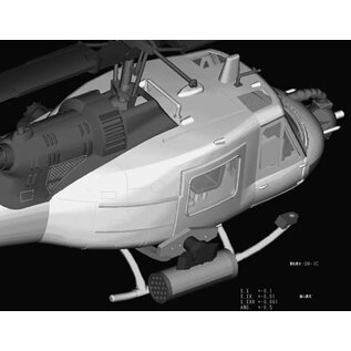 HobbyBoss Bell UH-1C - 1:72