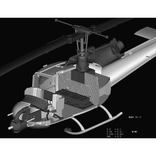 HobbyBoss Bell UH-1C - 1:72