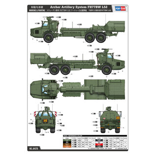 HobbyBoss Archer FH77BW L52 Artillery System  - 1:35