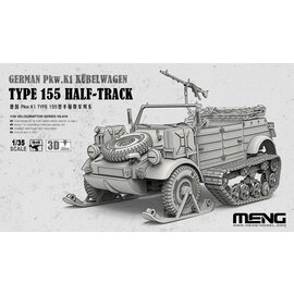 MENG MENG - German Pkw.K1 Kübelwagen Type 155 Half-Track - 1:35