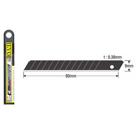 KDS Knives KDS - Ersatzklingen Evolution Black Max - 9mm (10 Stck.)