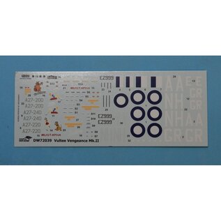 Dora Wings Vultee Vengeance MkII - 1:72