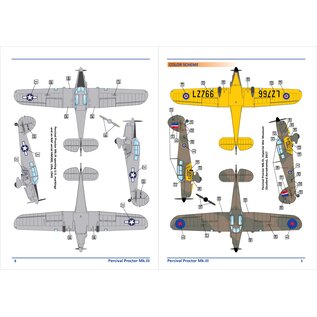 Dora Wings Percival Proctor Mk.III - 1:72