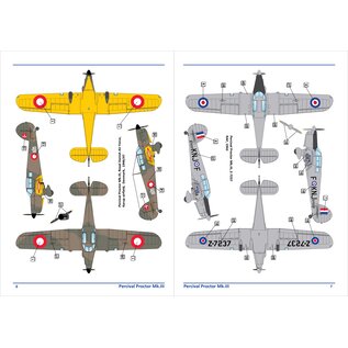 Dora Wings Percival Proctor Mk.III - 1:72