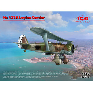 ICM Henschel Hs 123A-1 Legion Condor - 1:32