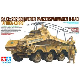 TAMIYA Tamiya - Sd.Kfz.232 Schwerer Panzerspähwagen 8-Rad "Afrika-Korps" - 1:35