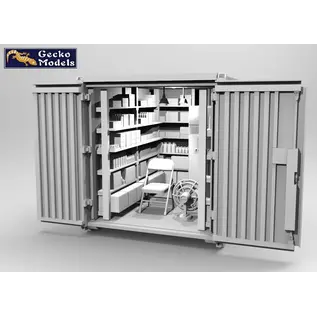 Gecko Models Mini Shop in US Military Base Vietnam War - 1:35