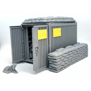 Gecko Models Mini Shop in US Military Base Vietnam War - 1:35