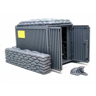 Gecko Models Mini Shop in US Military Base Vietnam War - 1:35